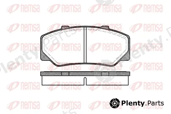 Kawe 017600 — Brake Pad Set, disc brake