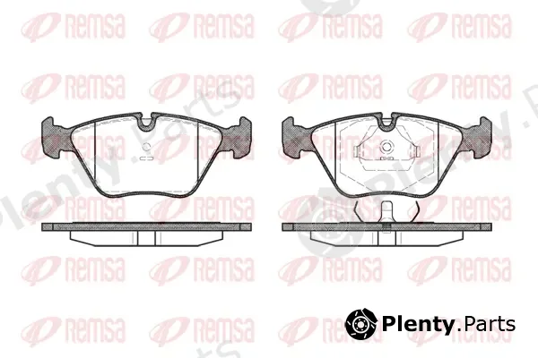 Kawe 027010 — Brake Pad Set, disc brake