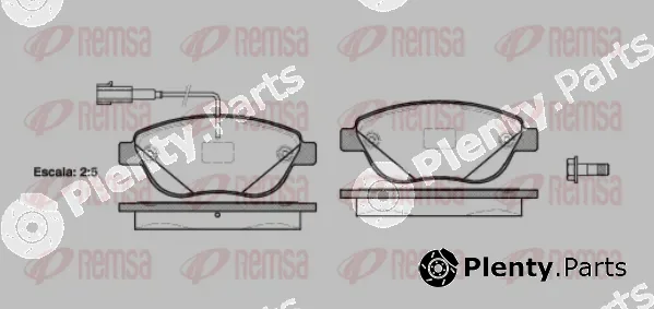 Kawe 085912 — Brake Pad Set, disc brake