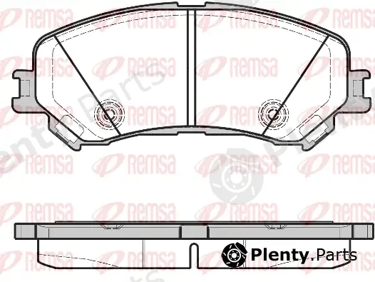 Kawe 131820 — Brake Pad Set, disc brake