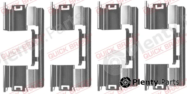Kawe 109-1813 — Accessory Kit, disc brake pad