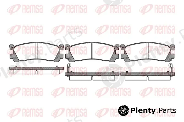 Kawe 039902 — Brake Pad Set, disc brake