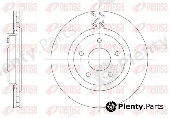 Kawe 6155310 — Brake Disc