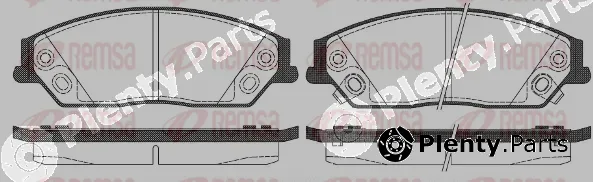 Kawe 146702 — Brake Pad Set, disc brake