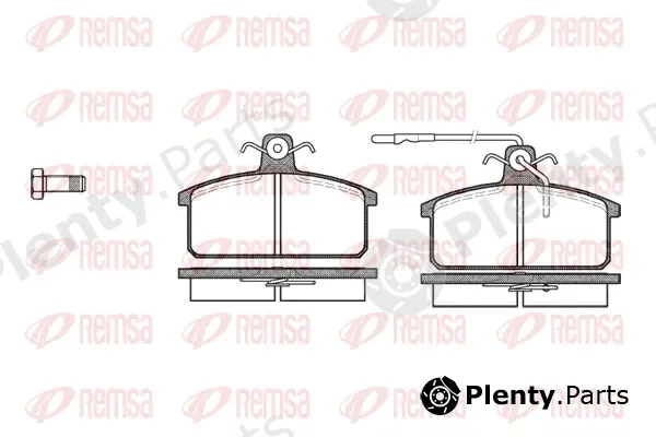 Kawe 012832 — Brake Pad Set, disc brake