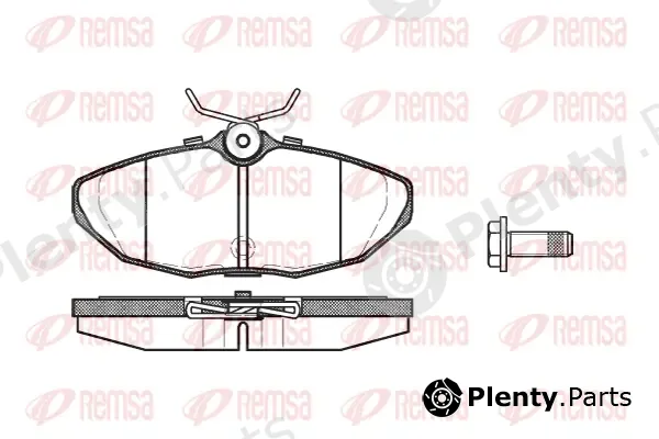 Kawe 073210 — Brake Pad Set, disc brake