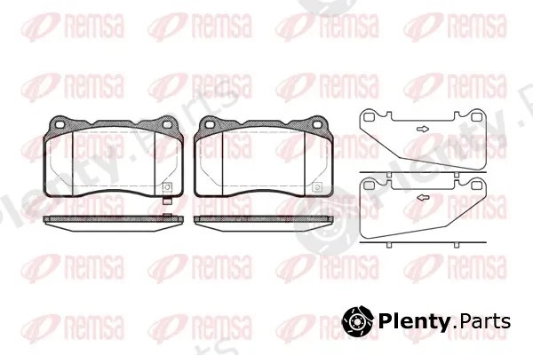 Kawe 066632 — Brake Pad Set, disc brake