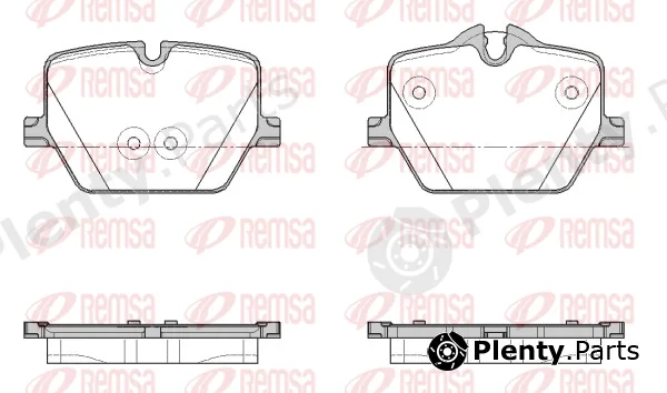 Kawe 187500 — Brake Pad Set, disc brake