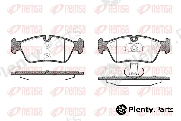 Kawe 038440 — Brake Pad Set, disc brake