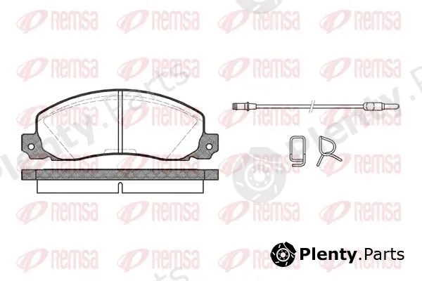 Kawe 020202 — Brake Pad Set, disc brake