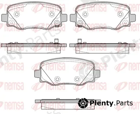 Kawe 157802 — Brake Pad Set, disc brake