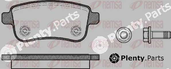 Kawe 138700 — Brake Pad Set, disc brake