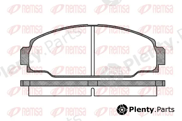 Kawe 027400 — Brake Pad Set, disc brake
