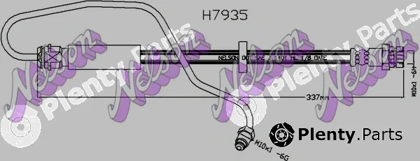 Kawe H7935 — Brake Hose