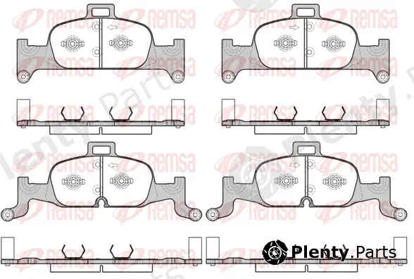 Kawe 169100 — Brake Pad Set, disc brake