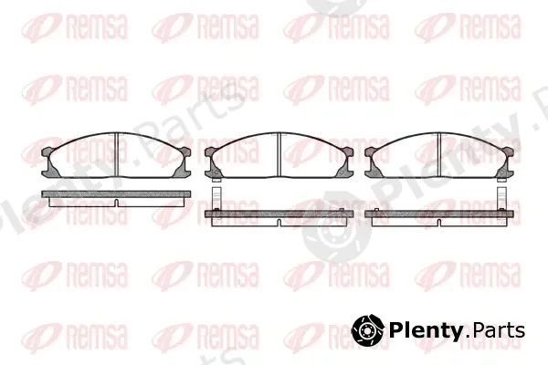 Kawe 023602 — Brake Pad Set, disc brake