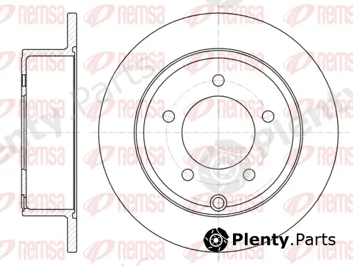 Kawe 6102500 — Brake Disc