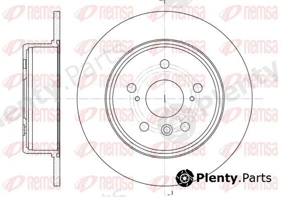 Kawe 6112800 — Brake Disc