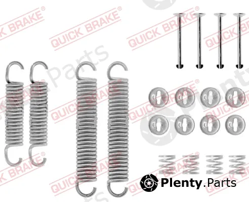Kawe 105-0601 — Accessory Kit, brake shoes