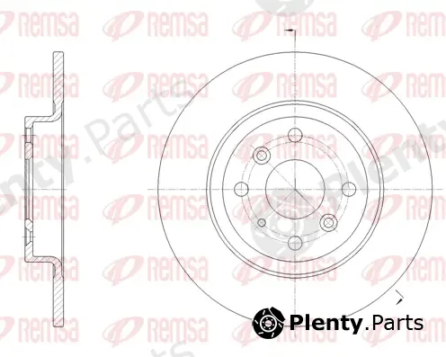 Kawe 6166000 — Brake Disc