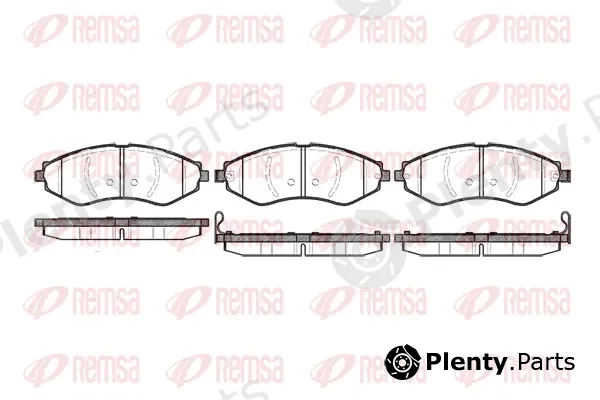 Kawe 064522 — Brake Pad Set, disc brake