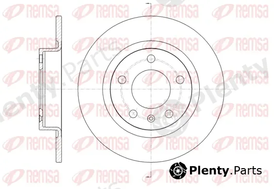 Kawe 6146900 — Brake Disc