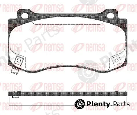 Kawe 118504 — Brake Pad Set, disc brake