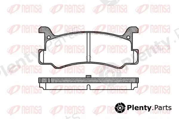 Kawe 021300 — Brake Pad Set, disc brake