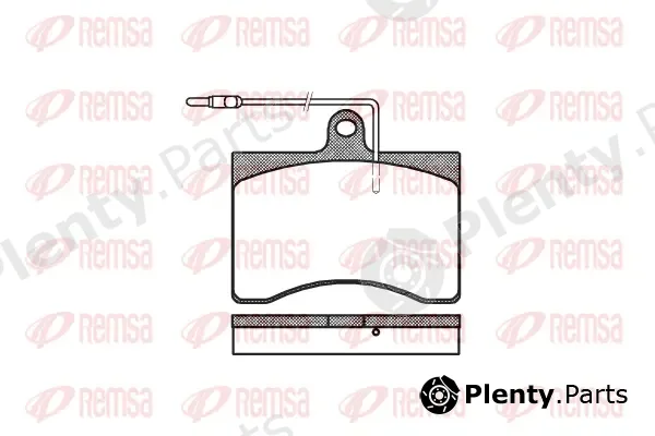 Kawe 009004 — Brake Pad Set, disc brake