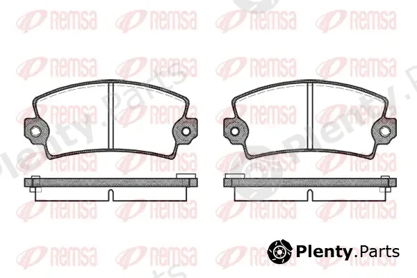 Kawe 002116 — Brake Pad Set, disc brake