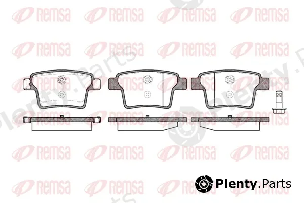 Kawe 114910 — Brake Pad Set, disc brake