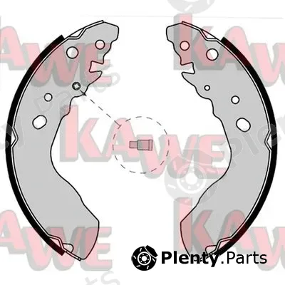 Kawe 07770 — Brake Shoe Set