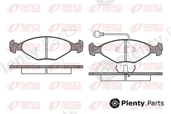 Kawe 012402 — Brake Pad Set, disc brake