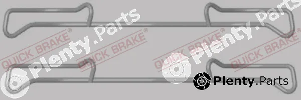 Kawe 109-1678 — Accessory Kit, disc brake pad