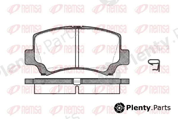 Kawe 071002 — Brake Pad Set, disc brake