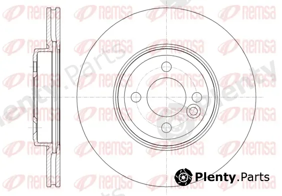 Kawe 6133410 — Brake Disc