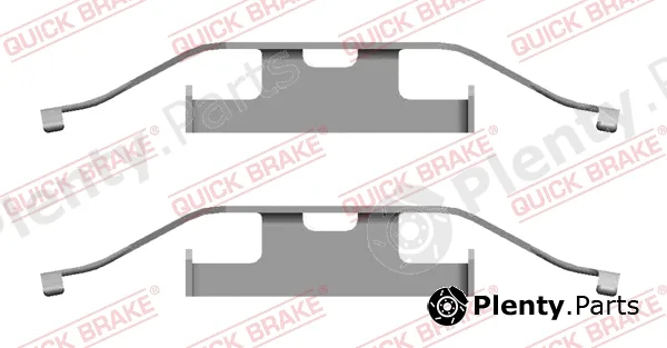 Kawe 109-1682 — Accessory Kit, disc brake pad