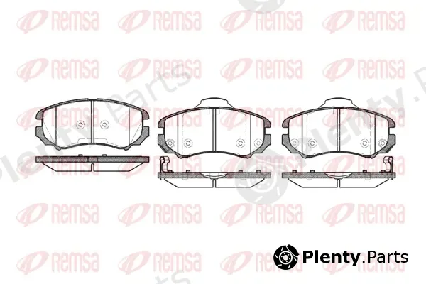 Kawe 095302 — Brake Pad Set, disc brake