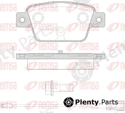 Kawe 086112 — Brake Pad Set, disc brake