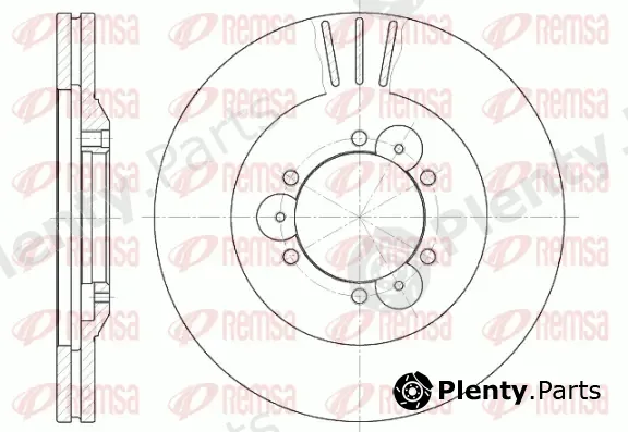 Kawe 656010 — Brake Disc