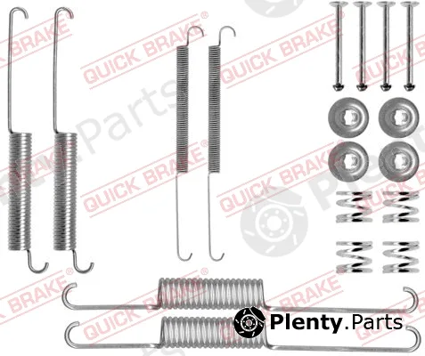 Kawe 105-0758 — Accessory Kit, brake shoes