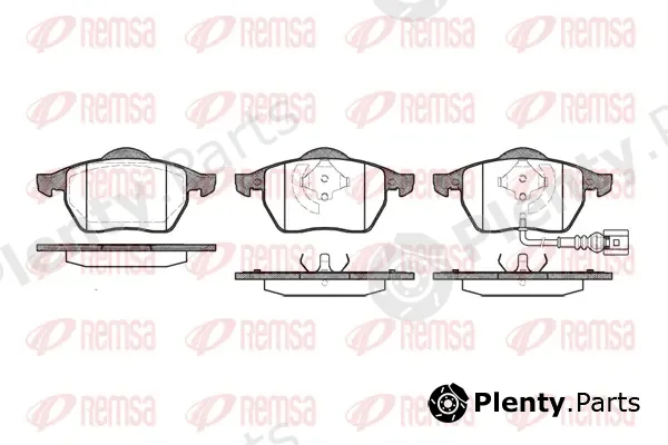Kawe 039041 — Brake Pad Set, disc brake