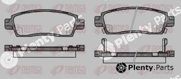 Kawe 083802 — Brake Pad Set, disc brake