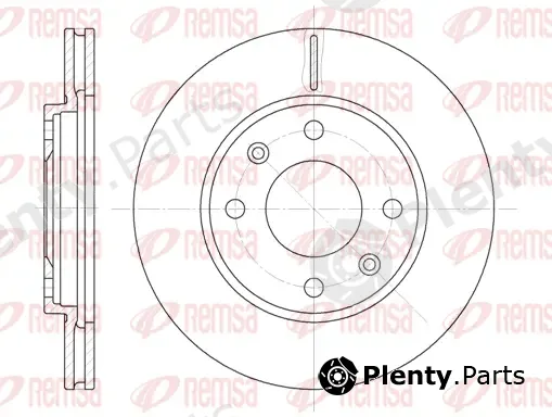 Kawe 613110 — Brake Disc