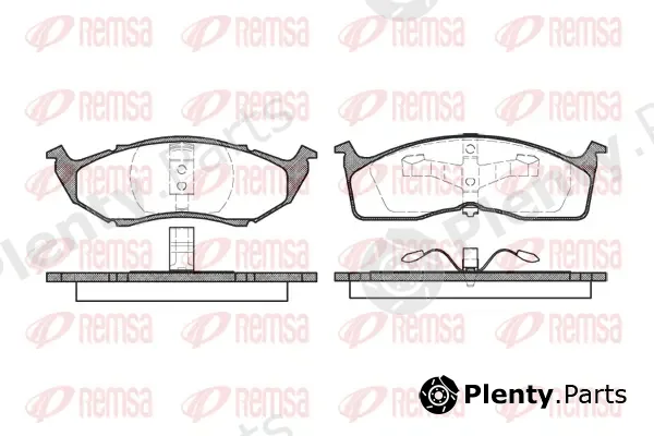 Kawe 061000 — Brake Pad Set, disc brake