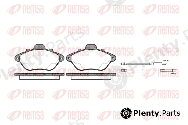 Kawe 031004 — Brake Pad Set, disc brake