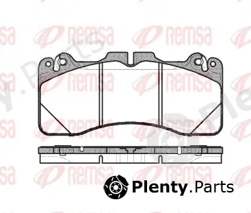 Kawe 142510 — Brake Pad Set, disc brake