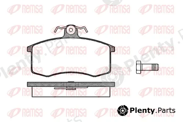 Kawe 022100 — Brake Pad Set, disc brake