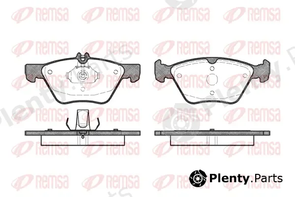 Kawe 060100 — Brake Pad Set, disc brake