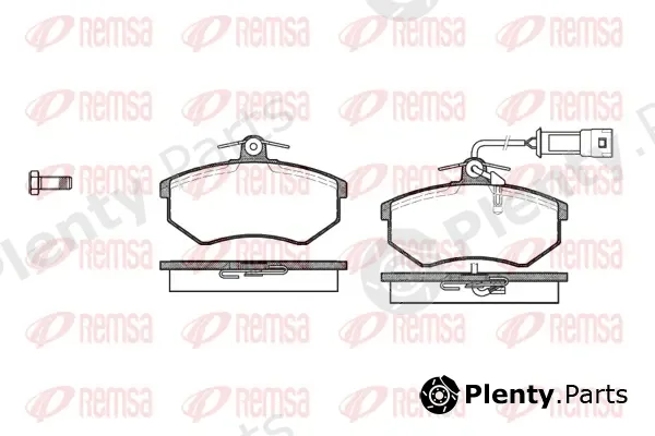 Kawe 013402 — Brake Pad Set, disc brake